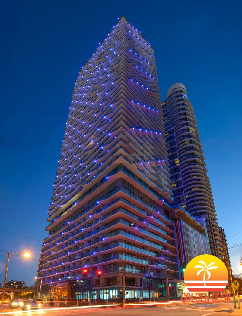 The Lights Of SLS Brickell — Golden Dusk Photography